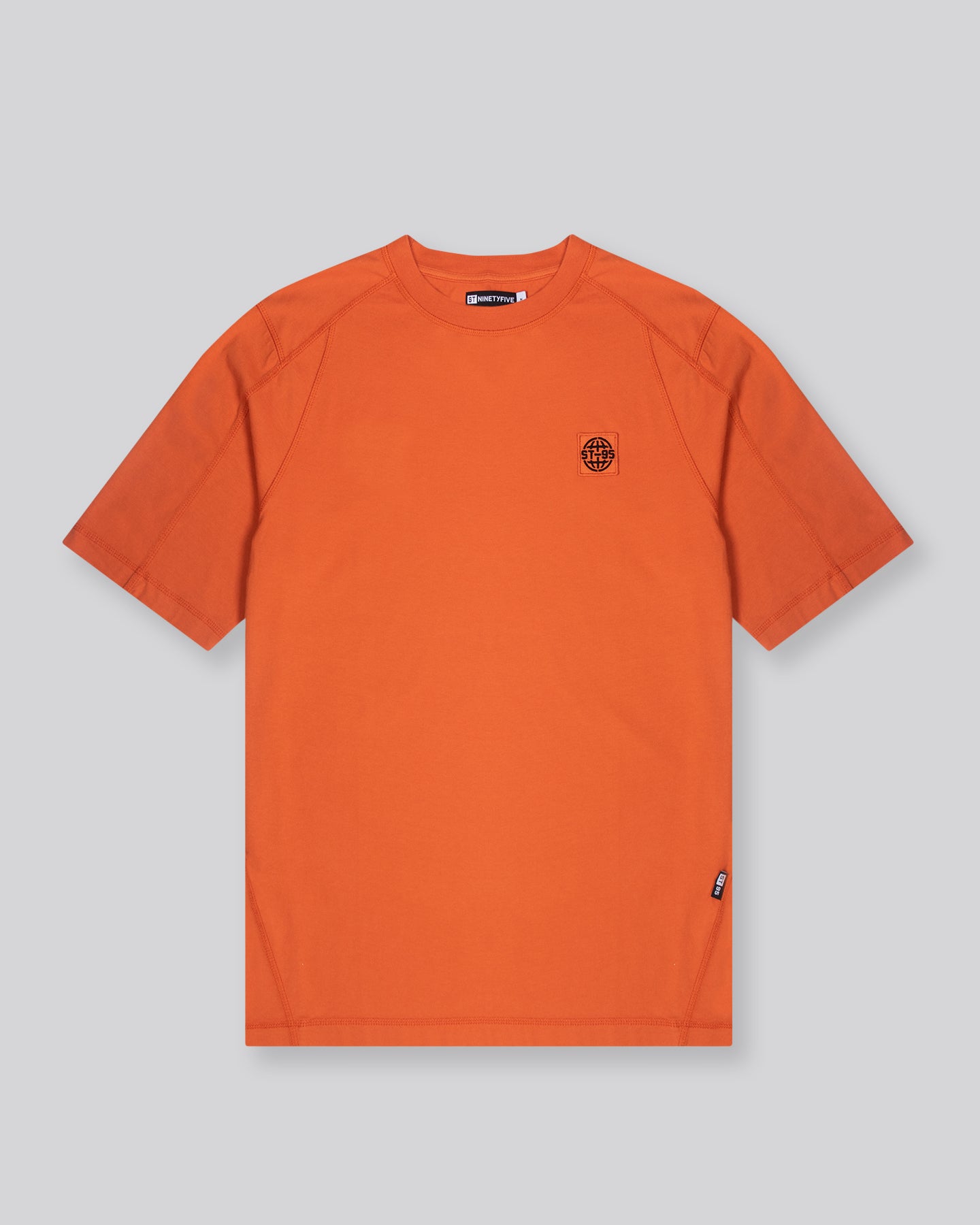 ST95 Globe Patch Tee - Rust ST95