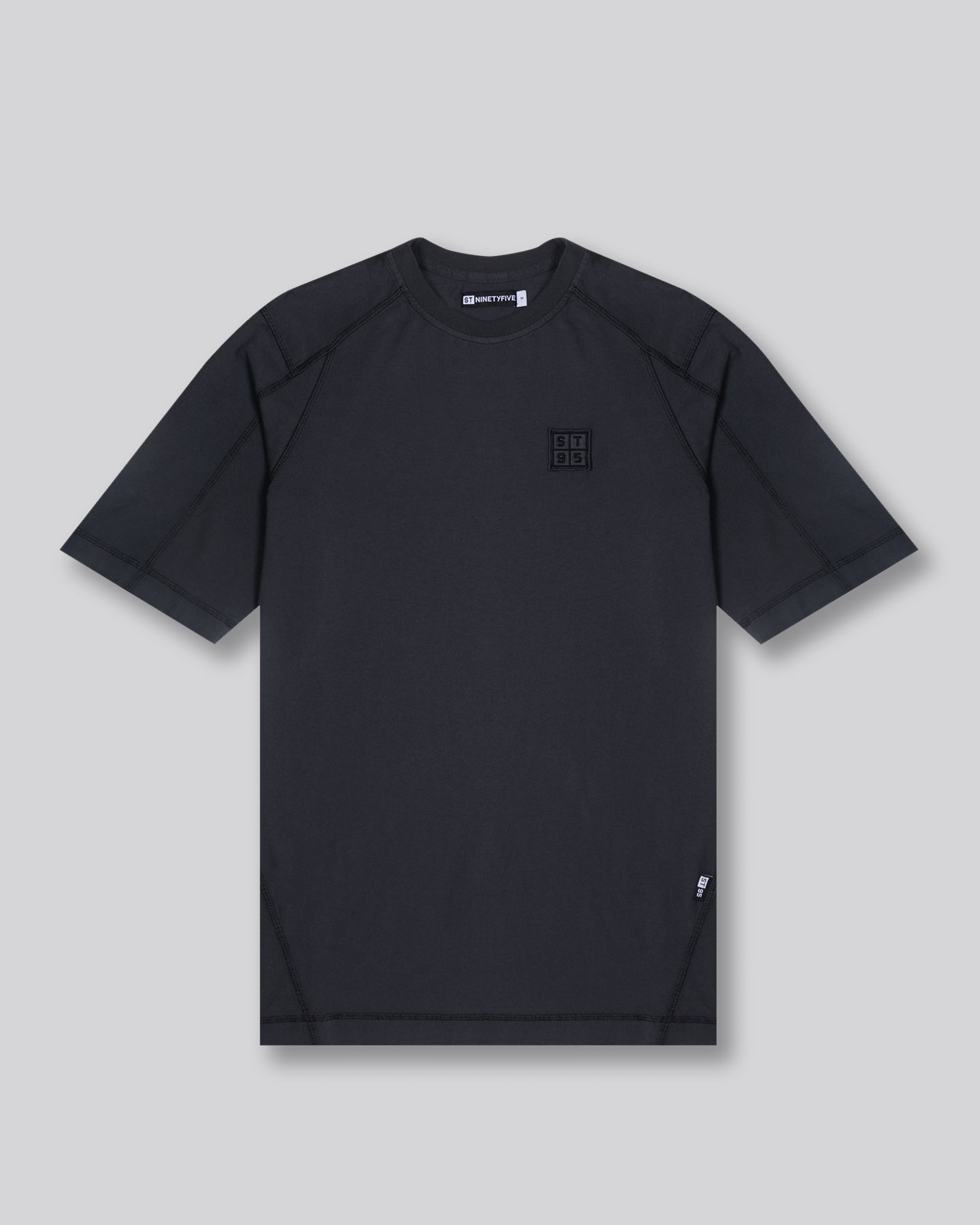 ST95 Globe Patch Tee - Black ST95