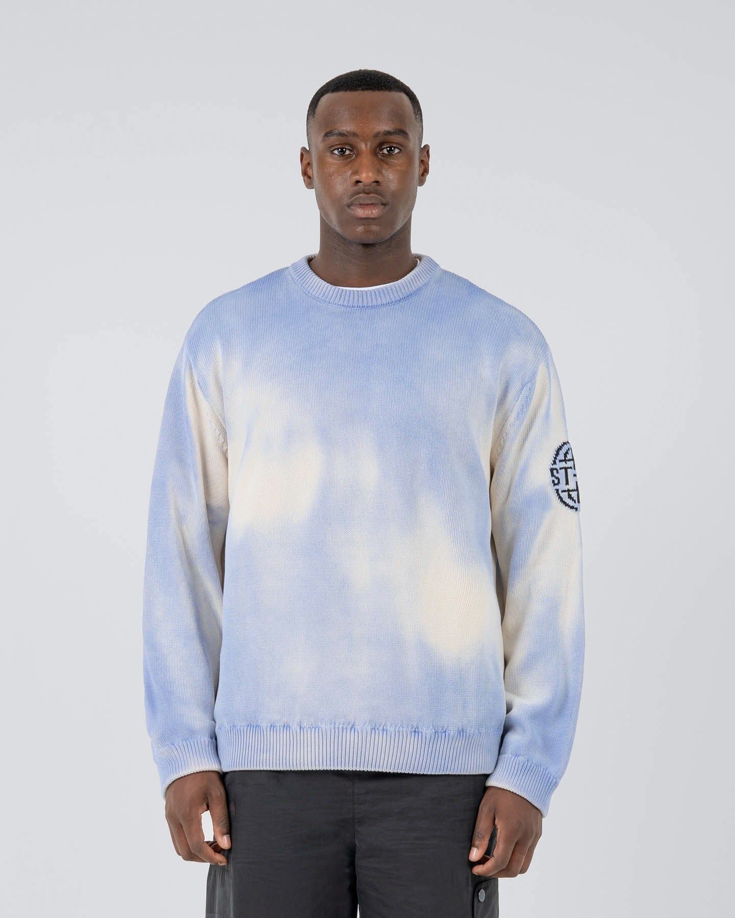 ST95 Adige Crew Knit Sweater Thermo Blue ST95