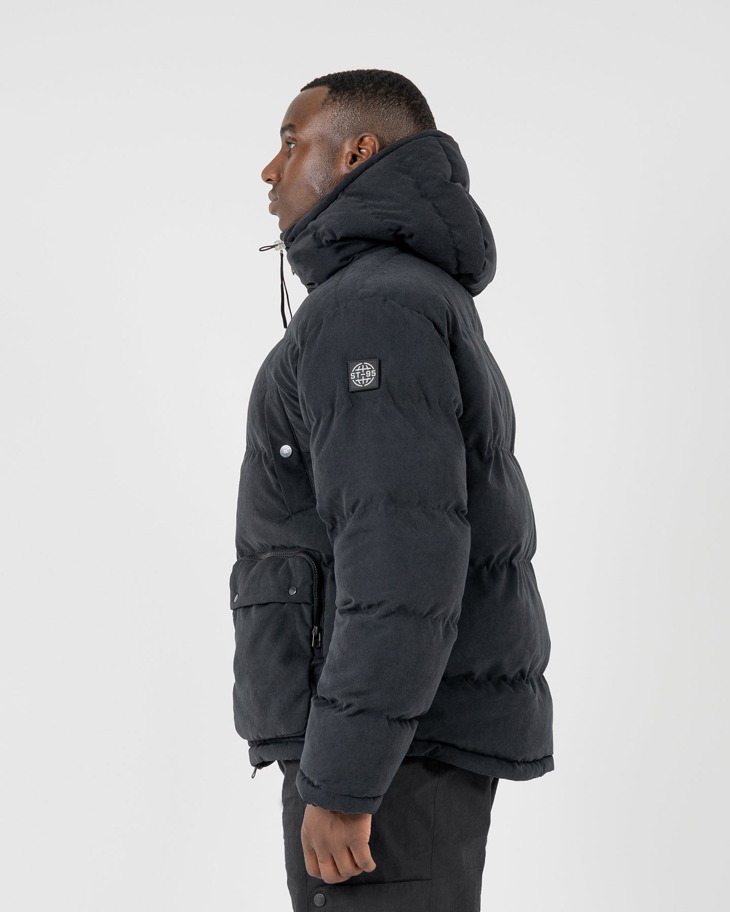 ST95 Arno Down Coat Caviar ST95