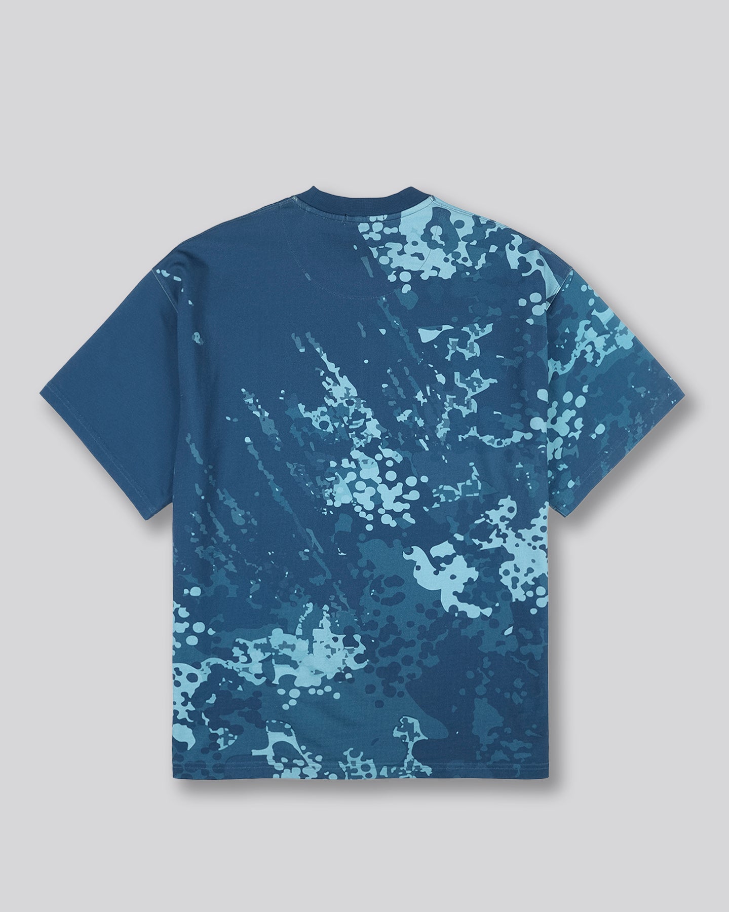 ST-95 x Anna Bergonzini Camouflage T-Shirt Blue ST95