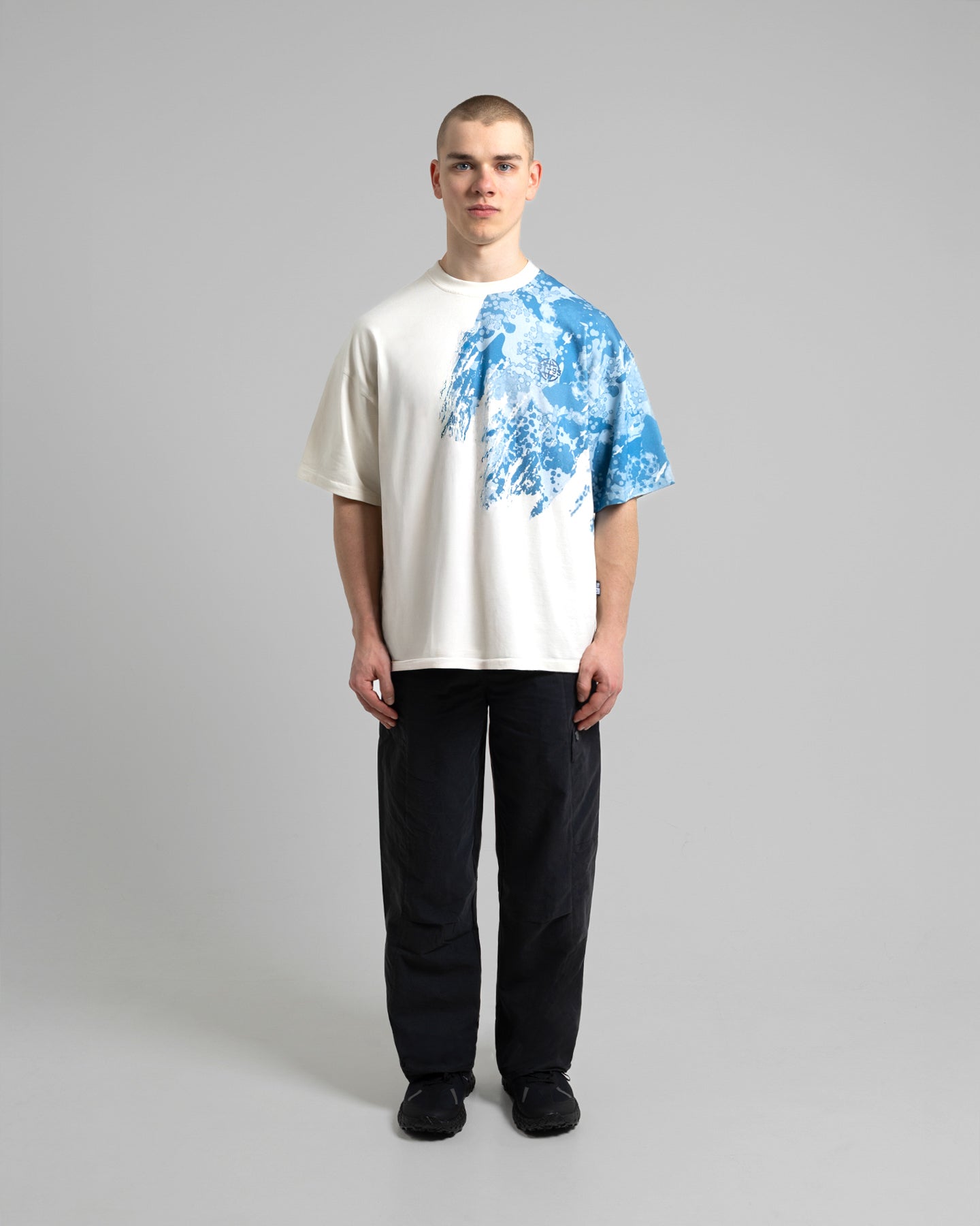 ST-95 x Anna Bergonzini Part Camouflage T-Shirt Off White ST95