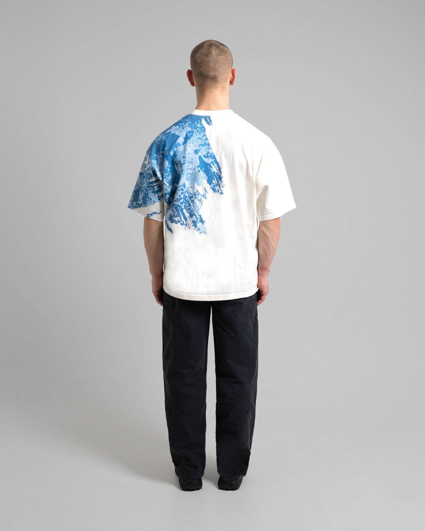 ST-95 x Anna Bergonzini Part Camouflage T-Shirt Off White ST95
