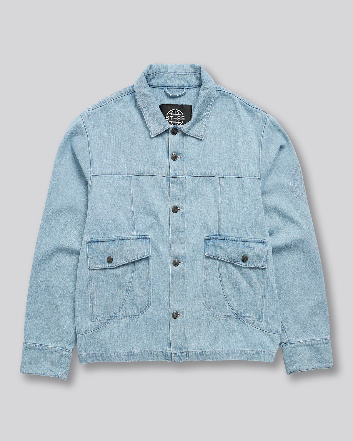ST95 Motorino Denim Jacket Light Blue ST95