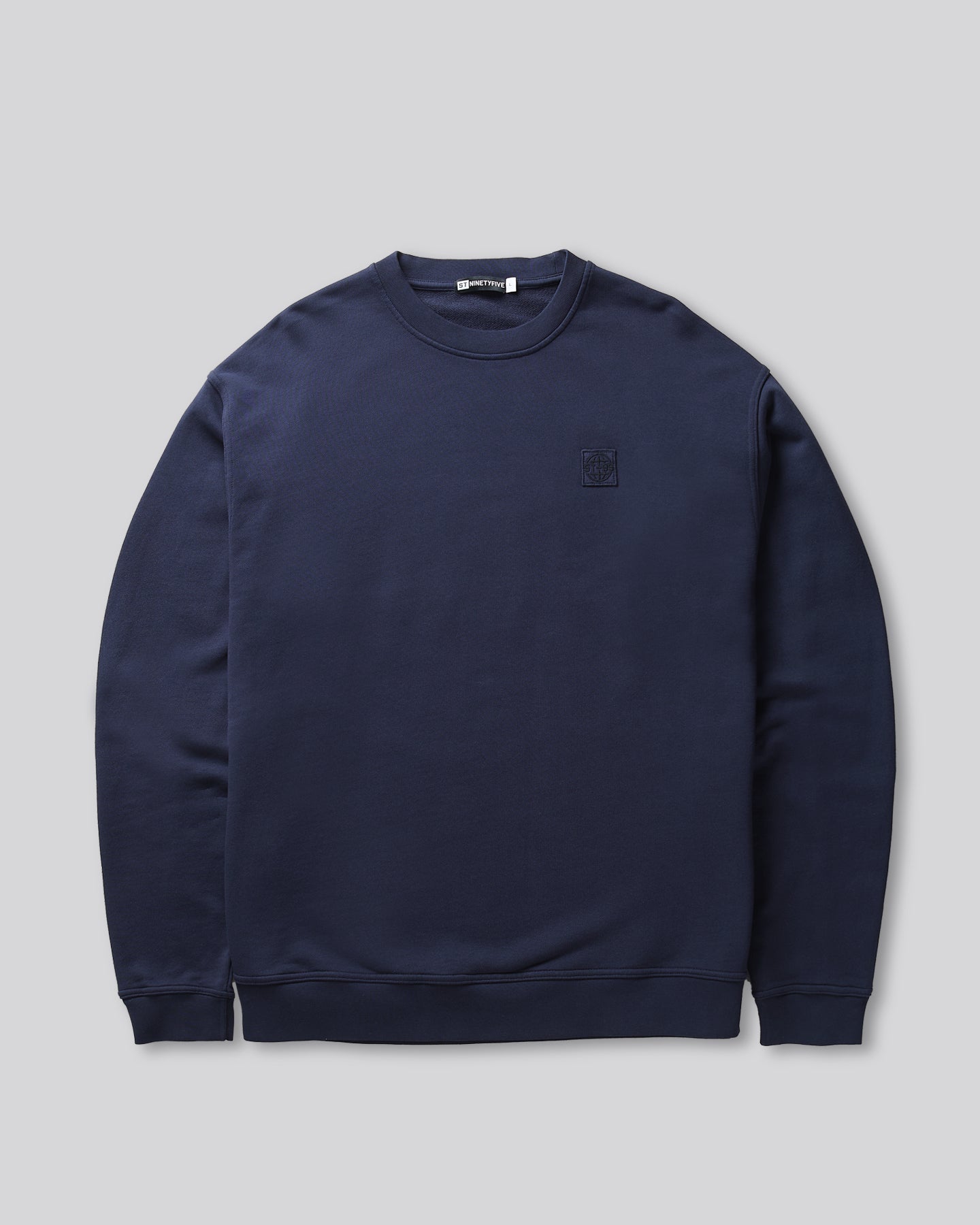ST95 Ormodeo Crew Sweatshirt Navy ST95