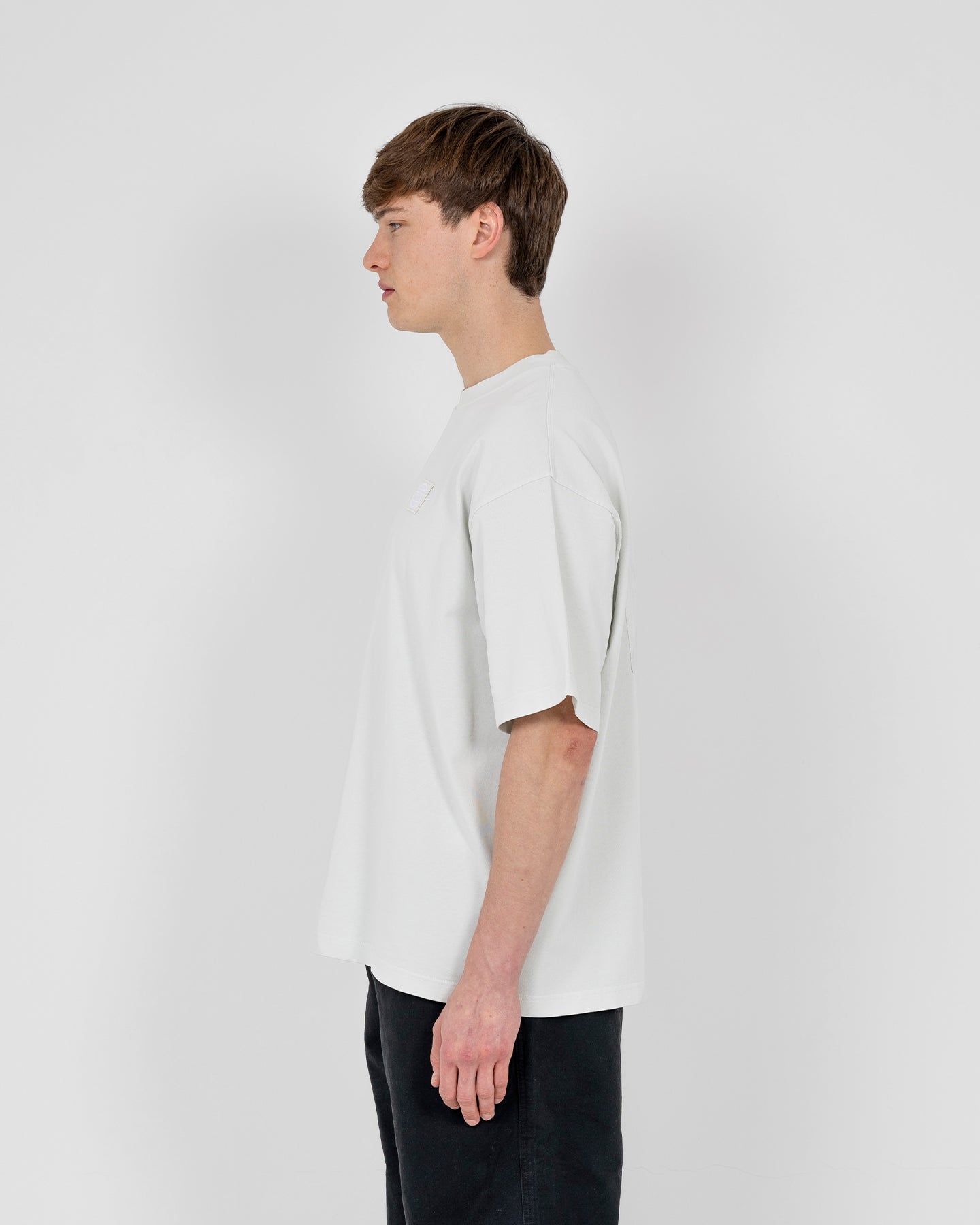 ST95 Urano Patch Oversized SS T-shirt Off White ST95