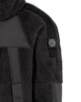 Zip Fleece - Washed Black ST95