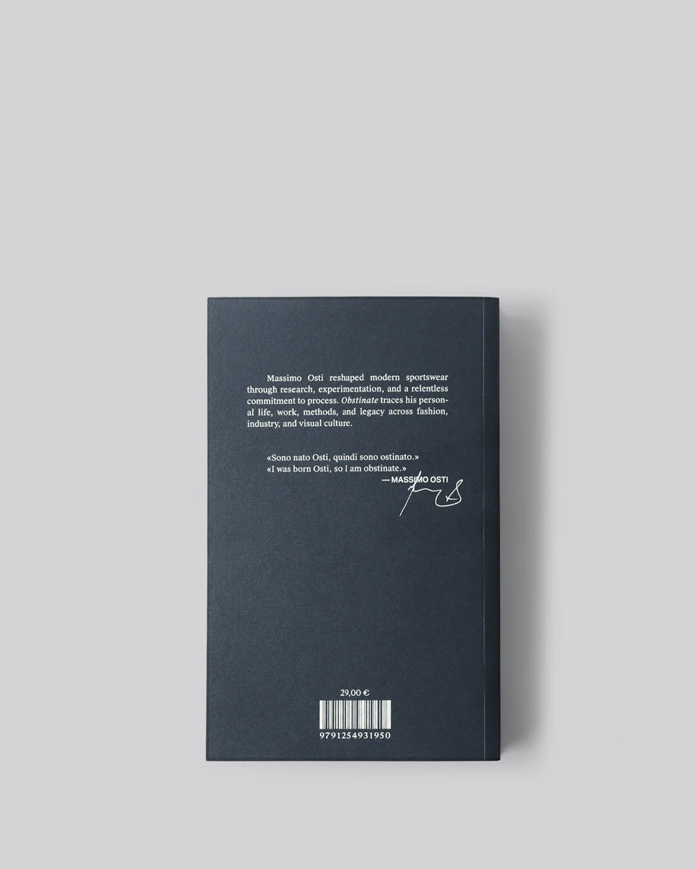 Obstinate, Tracing Massimo Osti ST95