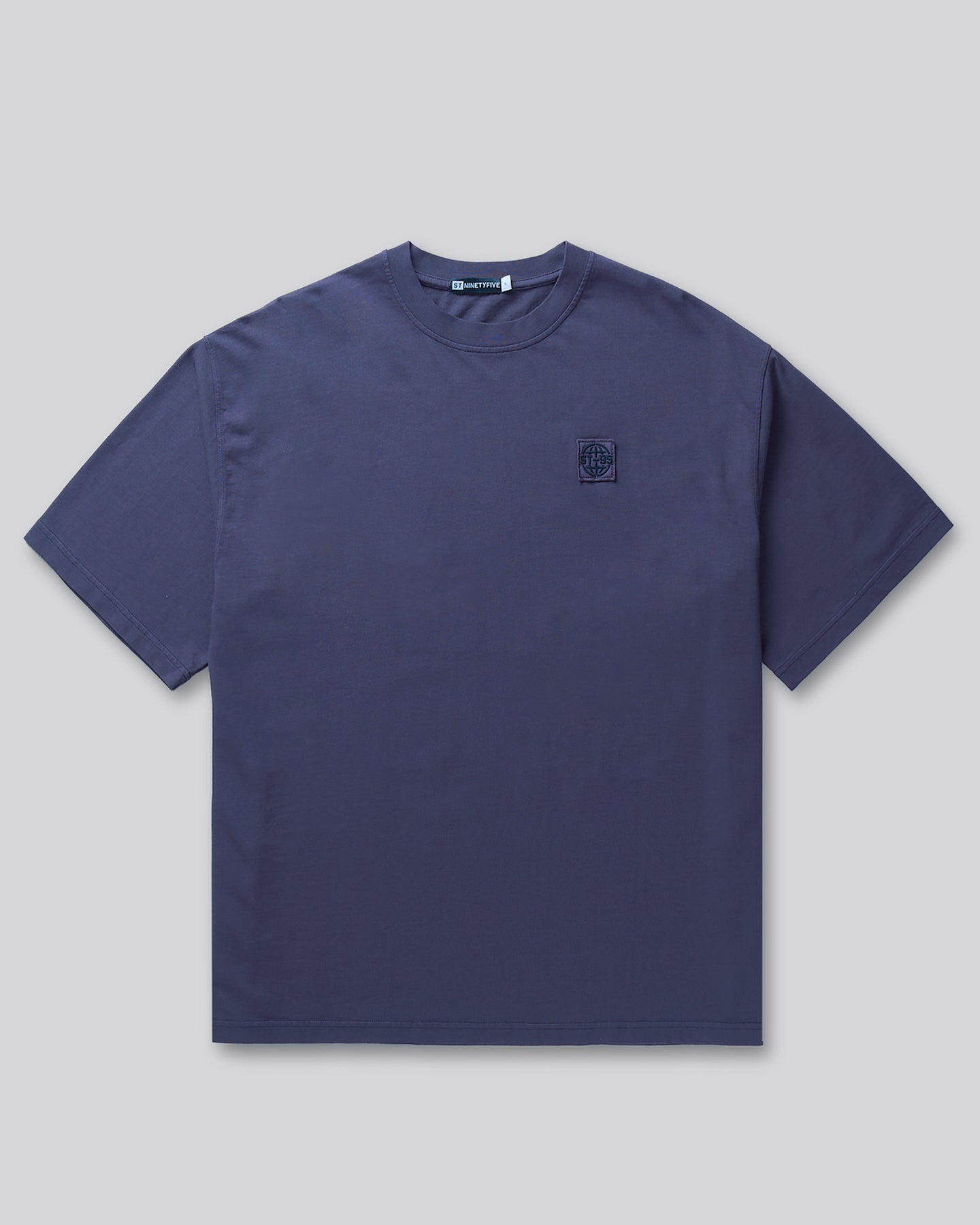 ST95 Urano Patch Oversized T-shirt Navy ST95