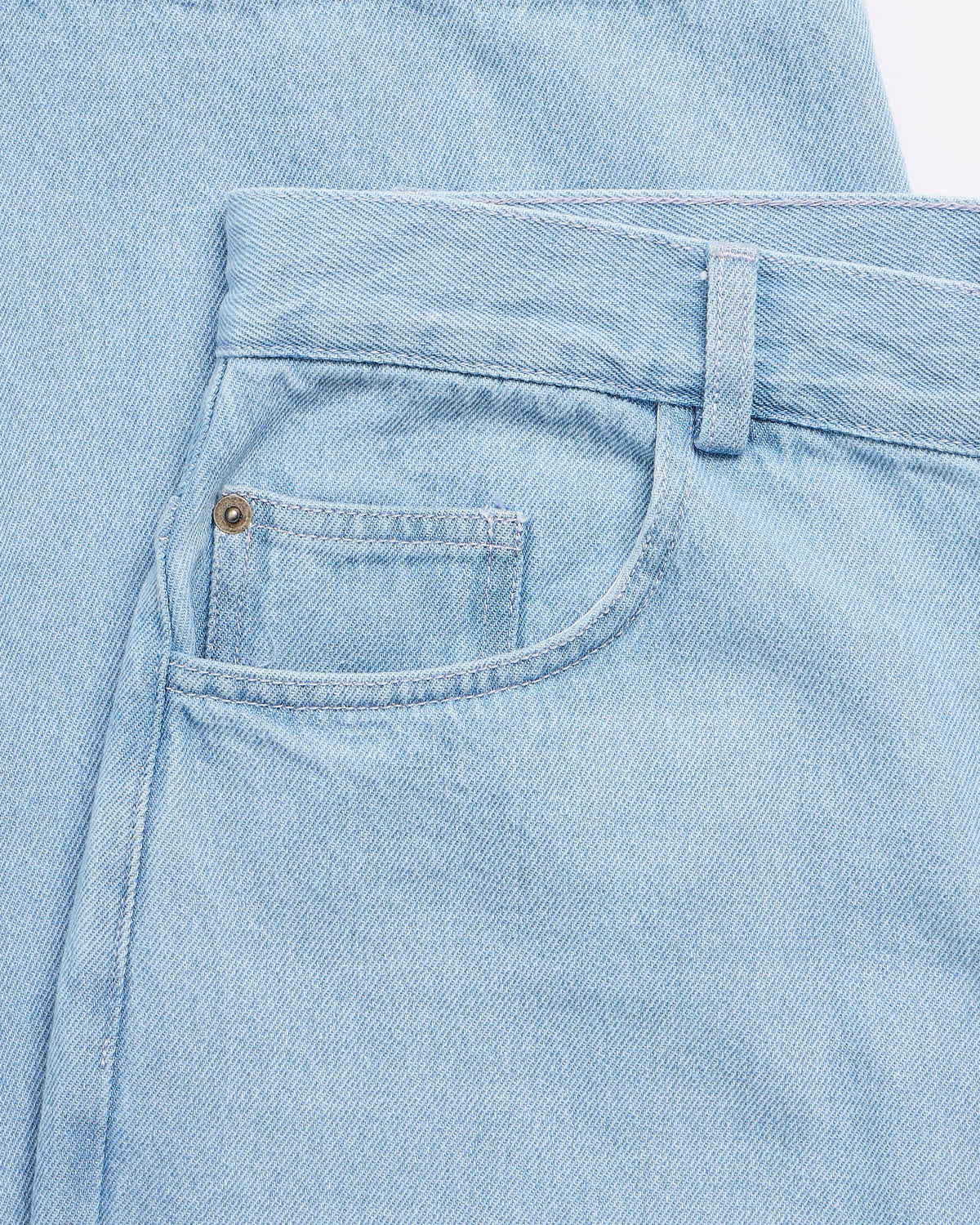ST95 Veicolo Denim Baggy Jean Light Blue ST95