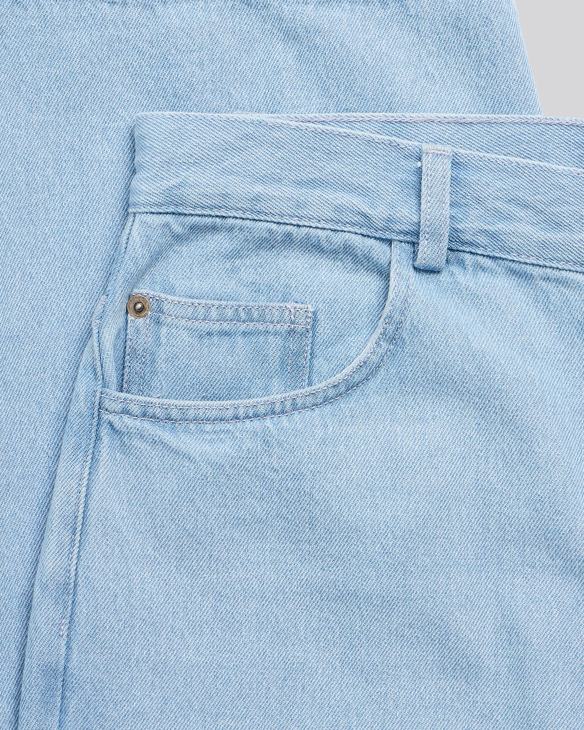 ST95 Veicolo Denim Baggy Jean Light Blue ST95