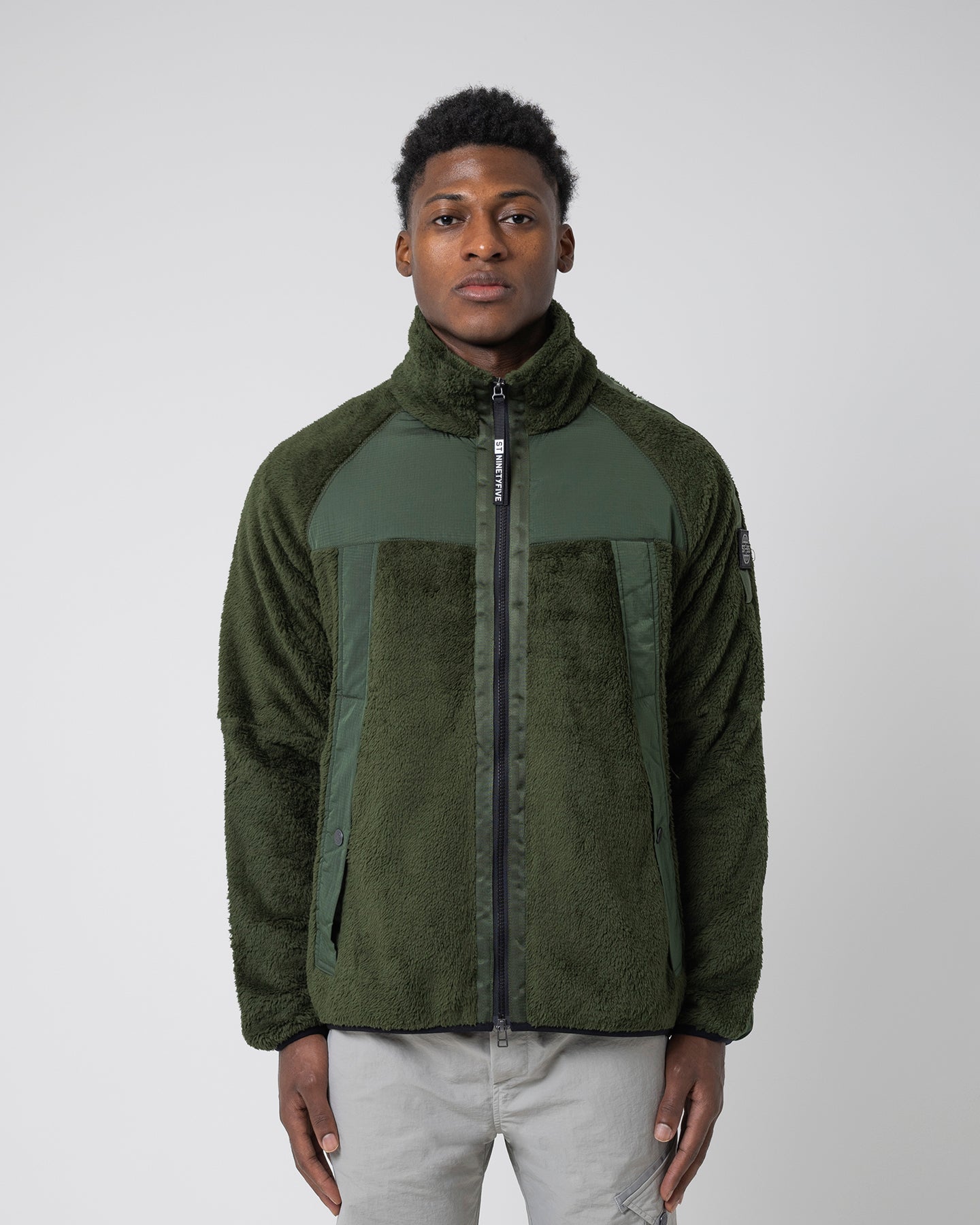 Zip Fleece - Dark Green ST95