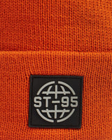 ST95 Core Patch Logo Beanie Rust ST95